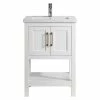 Deals 🥰 Maklaine 24" Single Sink Vanity In White 🤩