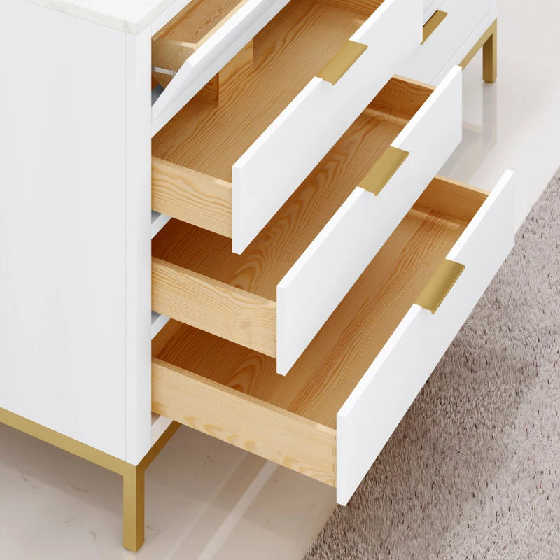 Brand new 🎁 Water Creation Bristol 60" Marble Countertop Vanity, Pure White 🥰 - Image 6