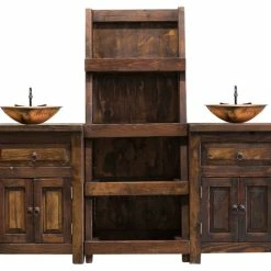 Top 10 🔔 FoxDen Decor Emmett Bathroom Vanity From Reclaimed Wood, 60"x22"x36", Double Sink 🤩