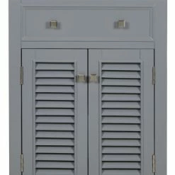 Flash Sale 😍 Elegant Furniture & Lighting Elegant Decor Vf10424Gr Cape Cod Vanity, Grey ⭐